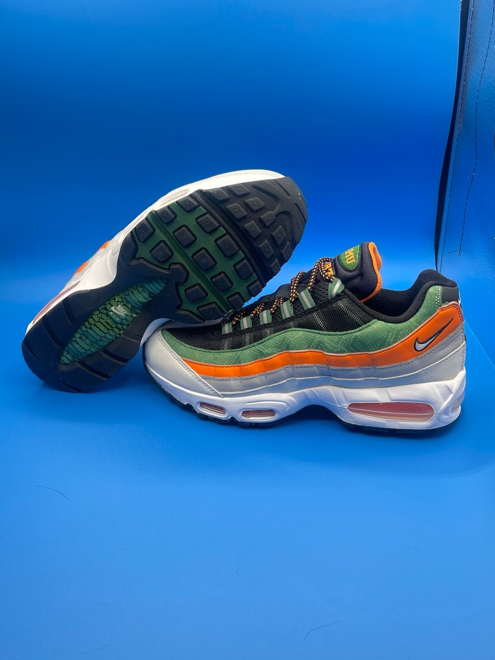 Nike Air Max 95 FAMU HBCU Yardrunners Orange Horizon II7272-001 sz 10 Men's New
